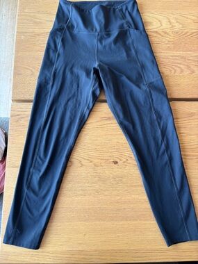 Girlfriend Collective Black High-rise Compression Leggings